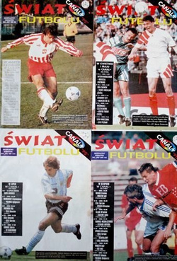 Magazyn Świat Futbolu 1995 (4 numery)