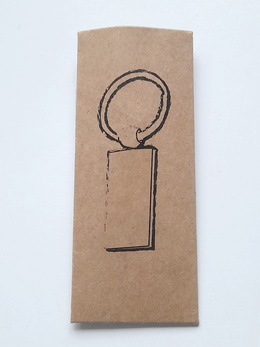 Brelok Pogoń Szczecin Duma Pomorza metalowy, jednostronny (produkt oficjalny)