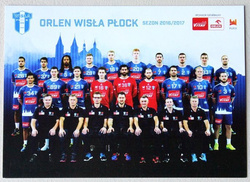 Pocztówka Orlen Wisła Płock sezon 2016/2017 (piłka ręczna)