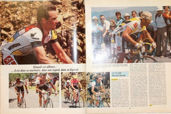 Magazyn Miroir du Tour 1979-1990 + autograf Grega LeMonda (13 numerów)