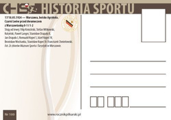 Czarni Lwów (17/18.05.1924) - Kolekcja Historia Sportu nr 100