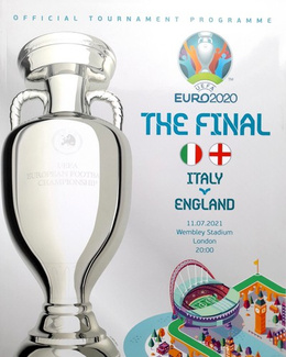 Program Finał Mistrzostwa Europy 2020 Włochy - Anglia 11.07.2021 (produkt oficjalny)