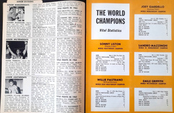 Magazyn Boxing Illustrated Wrestling News - rok 1964 (8 numerów)