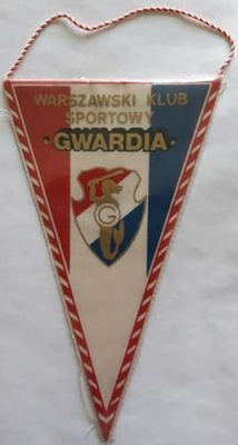 Proporczyk Gwardia Warszawa (2)