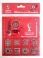 Naklejki Mistrzostwa Świata Katar 2022 zestaw (produkt oficjalny)