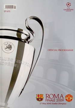 Program FC Barcelona - Manchester United Finał Ligi Mistrzów 2009 (oficjalny)