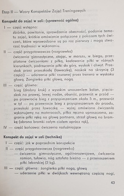 Piłka nożna - program szkolenia