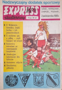Skarb Kibica Europejskie Puchary Jesień 1985 (Magazyn Express Ilustrowany)