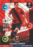 Vegar Forren - Norwegia (nr 129 - Team Mate)