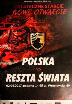 Program mecz żużlowy Polska - Reszta Świata (02.04.2017)