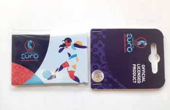 Magnes Euro 2025 Kobiet UEFA Szwajcaria 2025 (produkt oficjalny)