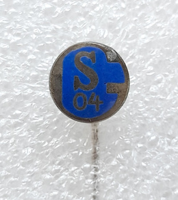 Odznaka Schalke 04 Gelsenkirchen herb, stara (emalia) 