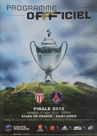 Program, AS Monaco - PSG, Finał Puchar Francji (01.05.2010)