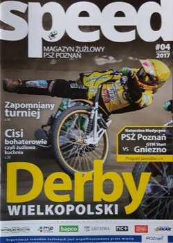 Program Speed Magazyn Żużlowy PSŻ Poznań - GMT Start Gniezno 2. liga żużlowa (04.06.2017) 