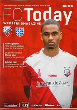 Program FC Utrecht - Willem II Tilburg Eredivisie (21.02.2016)