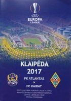 Program Atlantas Kłajpeda - Kajrat Ałmaty Liga Europy (06.07.2017)