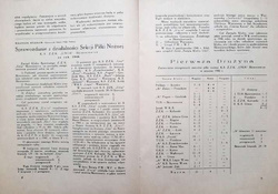 Informator Jednodniówka Klubu Sportowego ZZK Unia Skierniewice 1945-1947
