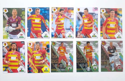 Karty piłkarze Jagiellonia Białystok 10 sztuk (Ekstraklasa 2014-2015, Panini Adrenalyn XL)