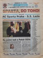 Program Sparta Praga – Lazio Rzym Liga Mistrzów (07.11.2000)