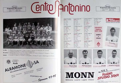 AC Bellinzona. Informator sezon 1997-1998