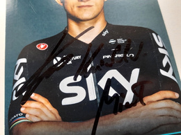Zdjęcie Michał Kwiatkowski (kolarstwo) z oryginalnym autografem