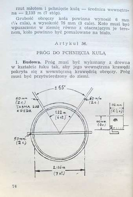 Przepisy zawodów w lekkiej atletyce (1959)