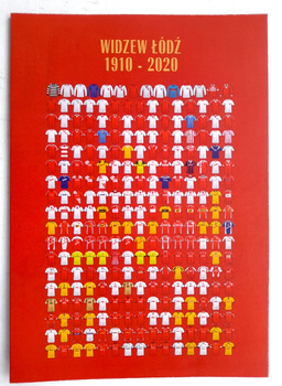 Karta okolicznościowa 110 lat RTS Widzew Łódź (produkt oficjalny)