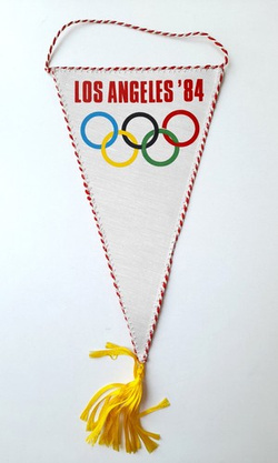 Proporczyk PKOl Igrzyska Olimpijskie Los Angeles 1984