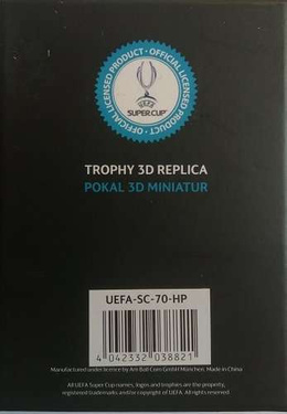 Replika Superpuchar Europy 11 cm (oficjalny produkt)