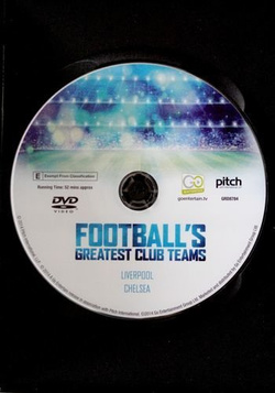 Film DVD Największe piłkarskie kluby. Liverpool FC i Chelsea Londyn