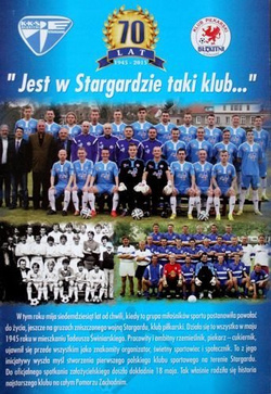 Informator 70 lat Błękitni Stargard 1945-2015