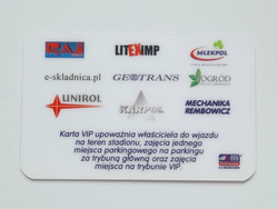 Bilet Karnet VIP Warmia Grajewo runda jesienna 2019 (IV liga)