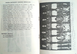 Program XX Spartakiada Gwardyjska w piłce siatkowej mężczyzn (Wrocław, 16-21.10.1986)