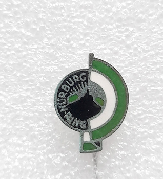 Odznaka Tor wyścigowy Nürburgring (emalia, sygnowana)