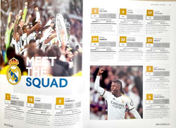 Program oficjalny Superpuchar Europy, Real Madryt - Atalanta Bergamo (14.8.2024)