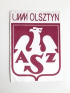 Naszywka AZS UWM Olsztyn herb