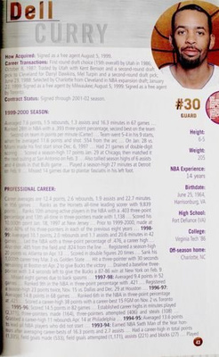 Toronto Raptors. Informator dla mediów 2000-01
