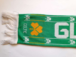 Szalik Celtic Glasgow koniczynki