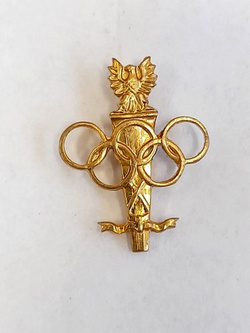 Odznaka Polski Komitet Olimpijski pozłacana (PRL)