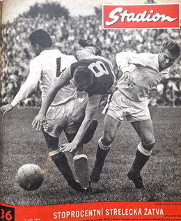 Tygodnik Stadion Czechosłowacja Rocznik 1961 (kompletny 52 numery, oprawiony)