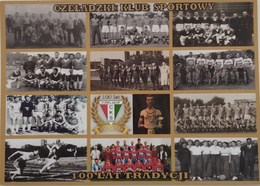 Pocztówka 100 lat CKS Czeladź 1924 - 2024
