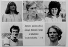 Pocztówka Złoci Medaliści Halowych Mistrzostw Europy Goeteborg 1974 (lekkoatletyka)