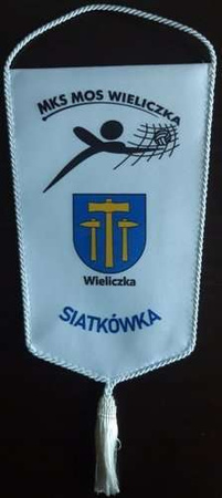 Proporczyk MKS MOS Wieliczka piłka siatkowa