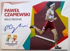 Zdjęcie Paweł Czapiewski (lekkoatletyka) z oryginalnym autografem