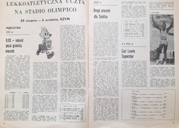 Miesięcznik Lekkoatletyka - Rocznik 1987 (10 numerów, brak nr 5 i 9)