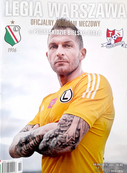 Program Legia Warszawa - Piast Gliwice, Ekstraklasa (4.4.2015) i Podbeskidzie Bielsko-Biała, Puchar Polski (8.4.2015)
