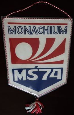 Proporczyk Mistrzostwa Świata Niemcy Monachium 1974