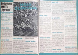 Magazyn Sportowiec - Rocznik 1972 (kompletny, nieoprawiony)