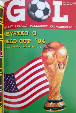 Miesięcznik Gol Rocznik 1993-1994 (11 numerów - kompletny, oprawiony) 