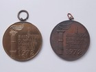 Medale I Białostocka Olimpiada Młodzieży Szkolnej 1972 - złoty i brązowy